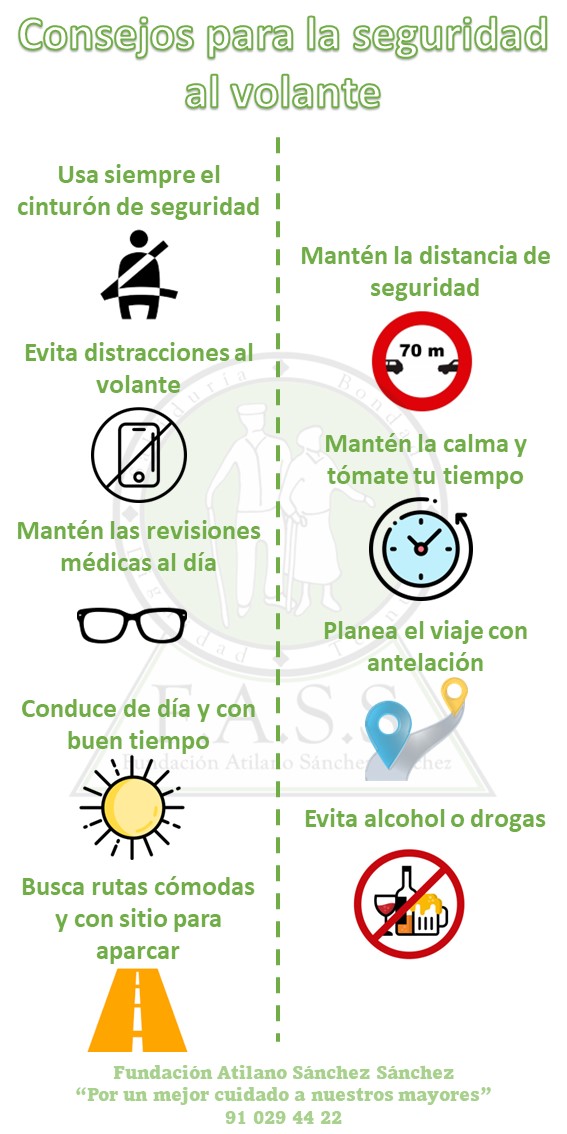 La Seguridad Al Volante En Las Personas Mayores Fundaci n Atilano 
