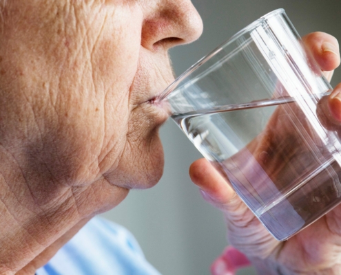 Deshidratación en ancianos
