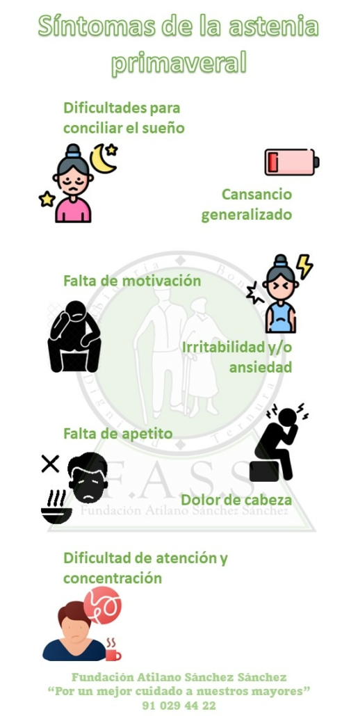 ¿Qué es la astenia primaveral? - Fundación Atilano Sánchez Sánchez